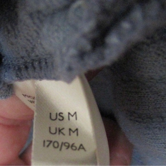 We The Free Sweater Top Calissa Hacci Blue Size Medium - Picture 10 of 10